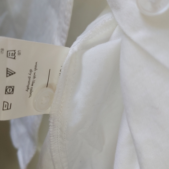 Calvin Klein White Dress Shirt ~ Size XL - Picture 9 of 13